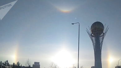Photo of «Многослойная» радуга взошла над Астаной — видео