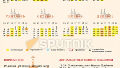 Photo of Православный календарь